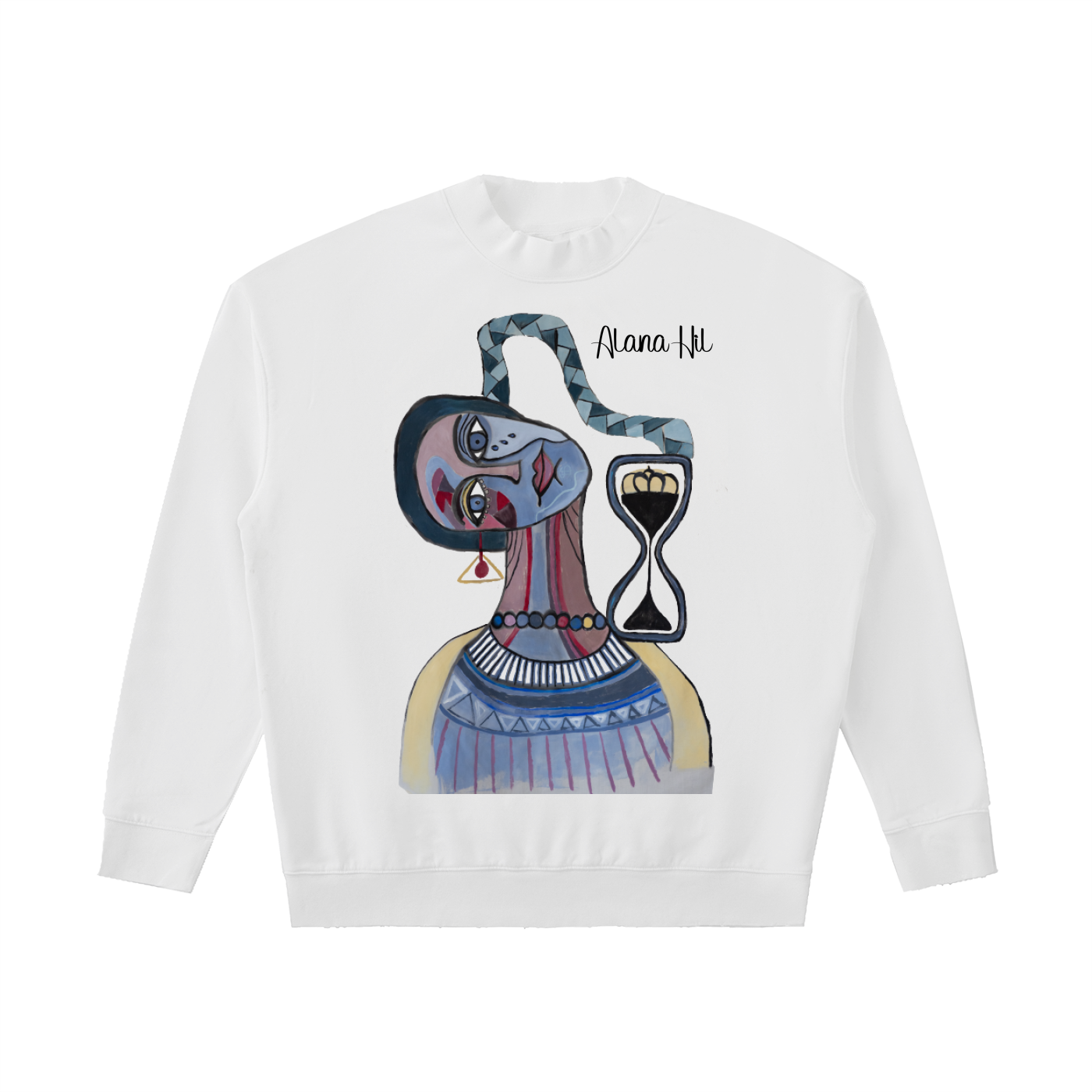 Drop Shoulder Crewneck Sweatshirt